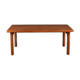 Restored Danish Solid Teak 1960s Retro Coffee Table