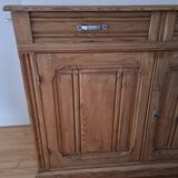 Old Parisian sideboard in raw wood