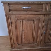 Buffet parisien ancien bois brut