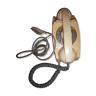 Téléphone anglais de 1960/65 en bakélite blanc
