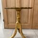 Venetian gilded wood side table harness
