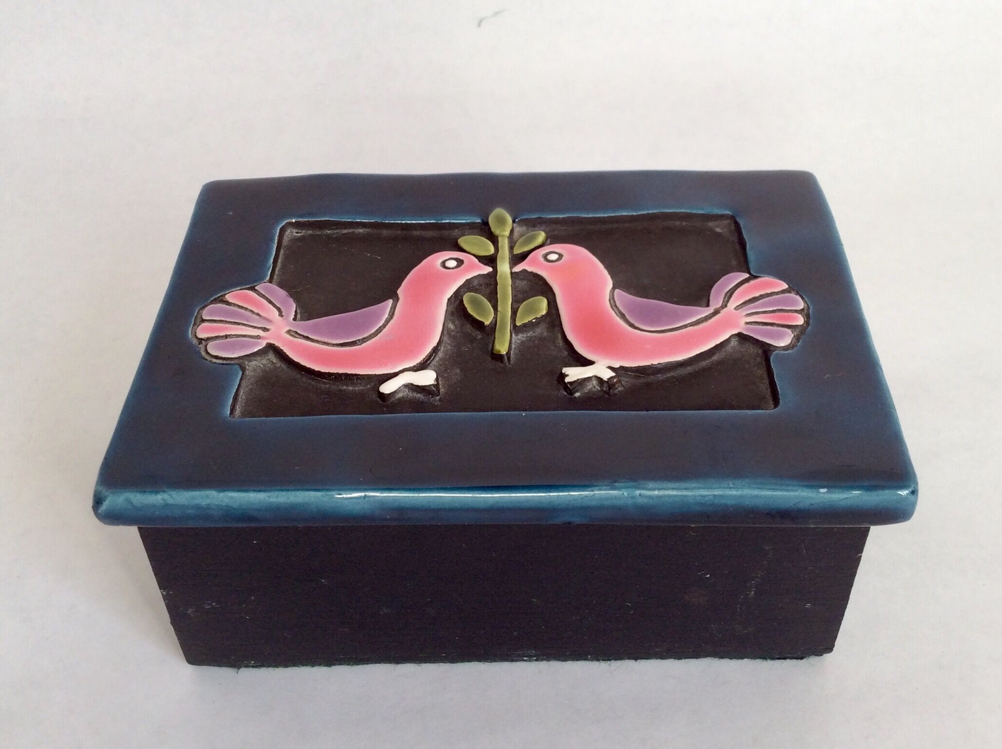 Ceramic box, 60s