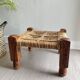Charpoy stool wood and rope