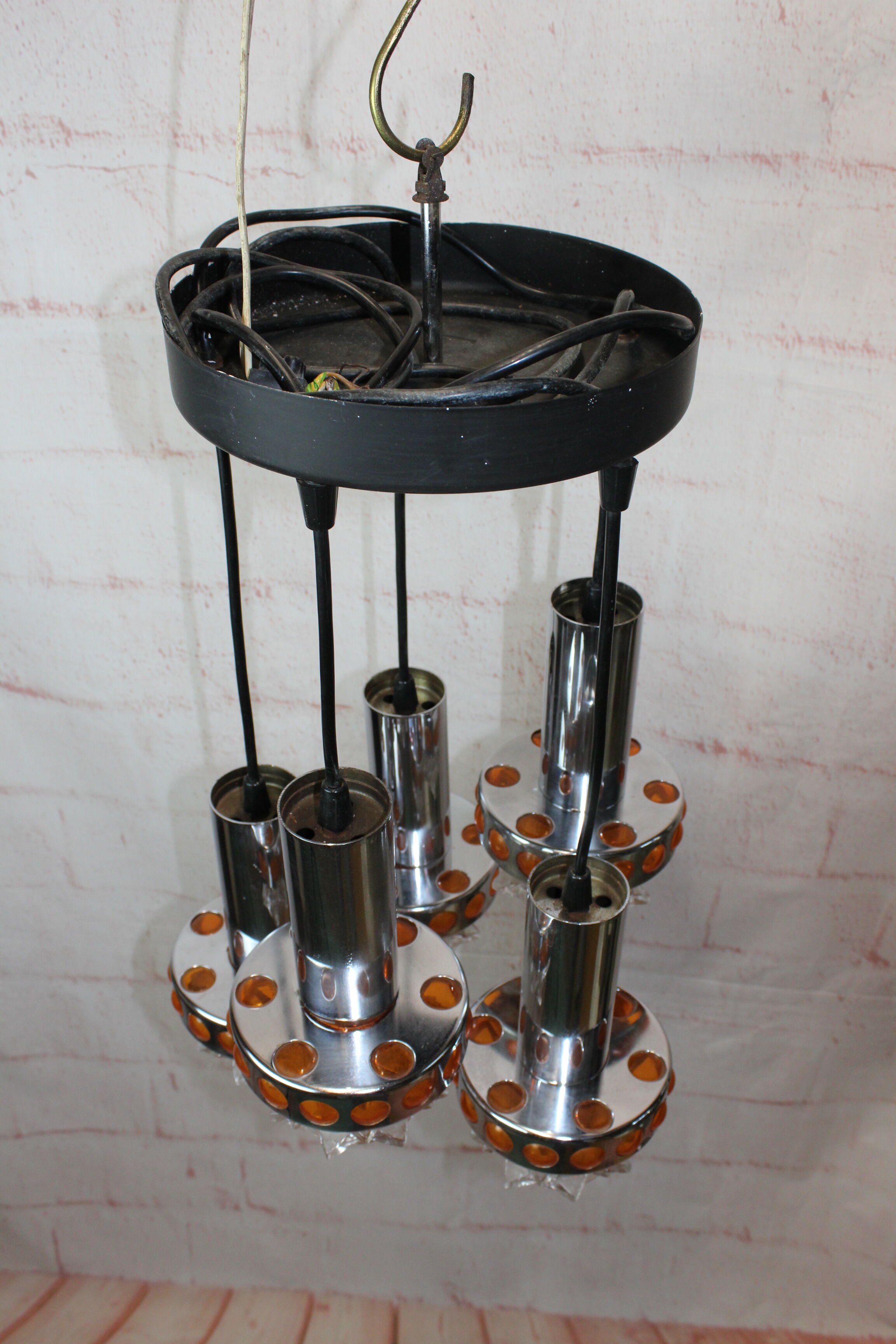 Vintage Raak chandelier 1970