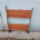 Desserte roulante vintage "textable"