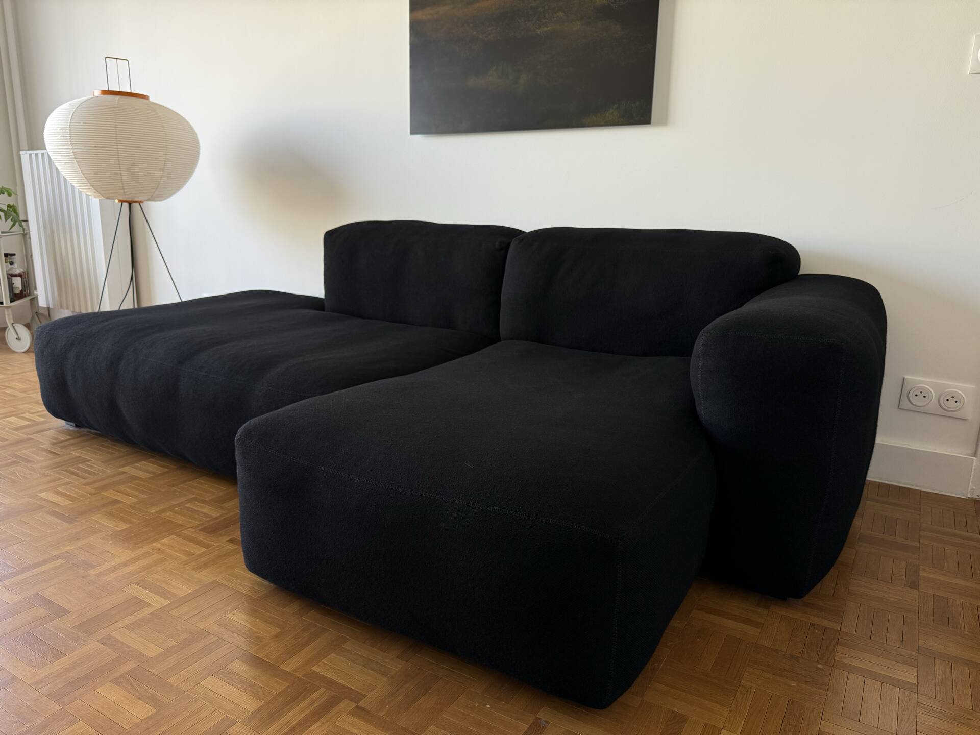HAY Mags Soft Low Sofa Noir