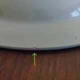 8 semi-deep plates Salins Opaceline 702