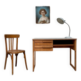 70s oak desk (renovated)