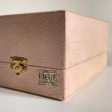 Silver-plated glass and napkin ring by UDNER