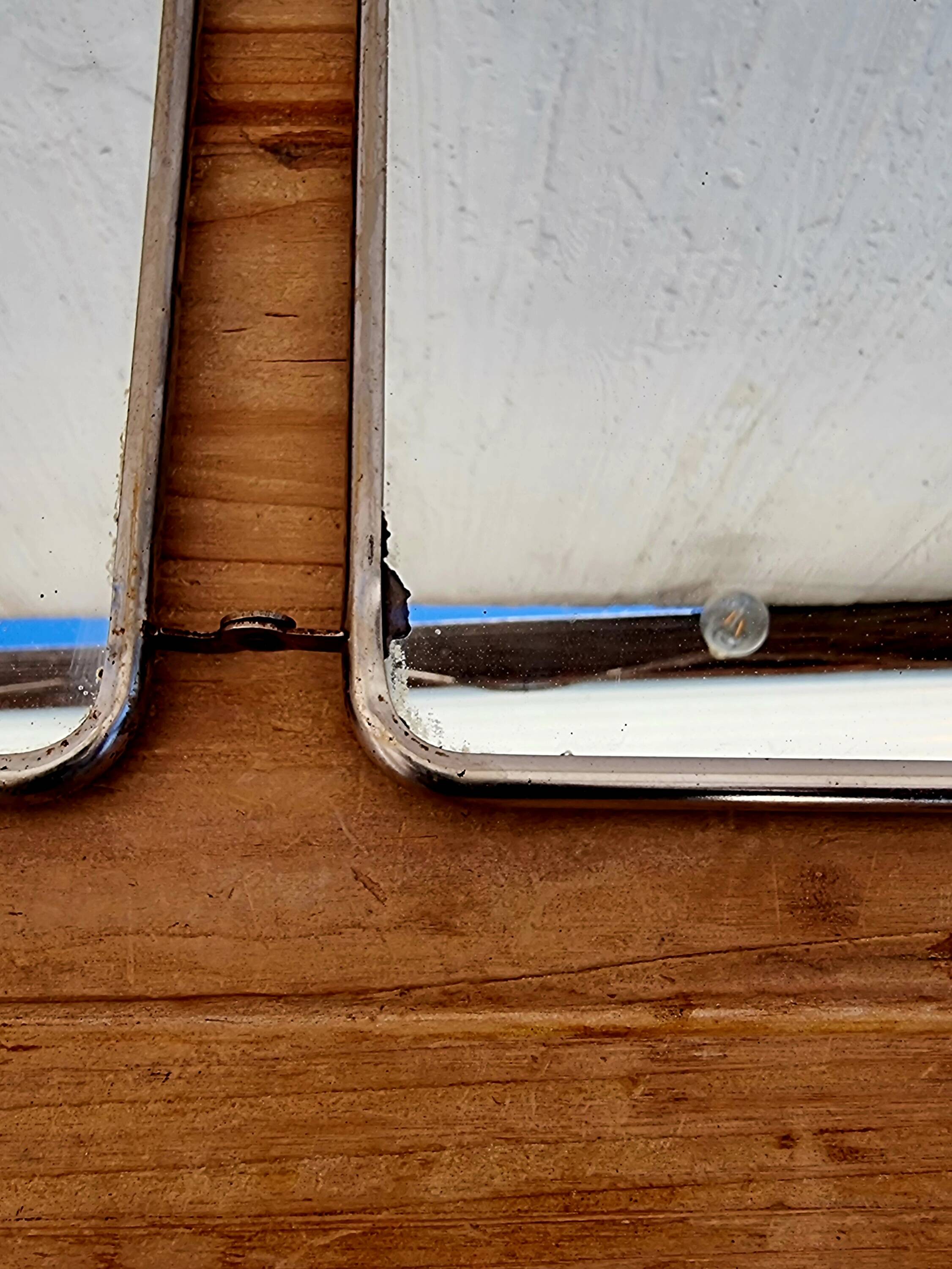 Miroir triptyque pliant vintage