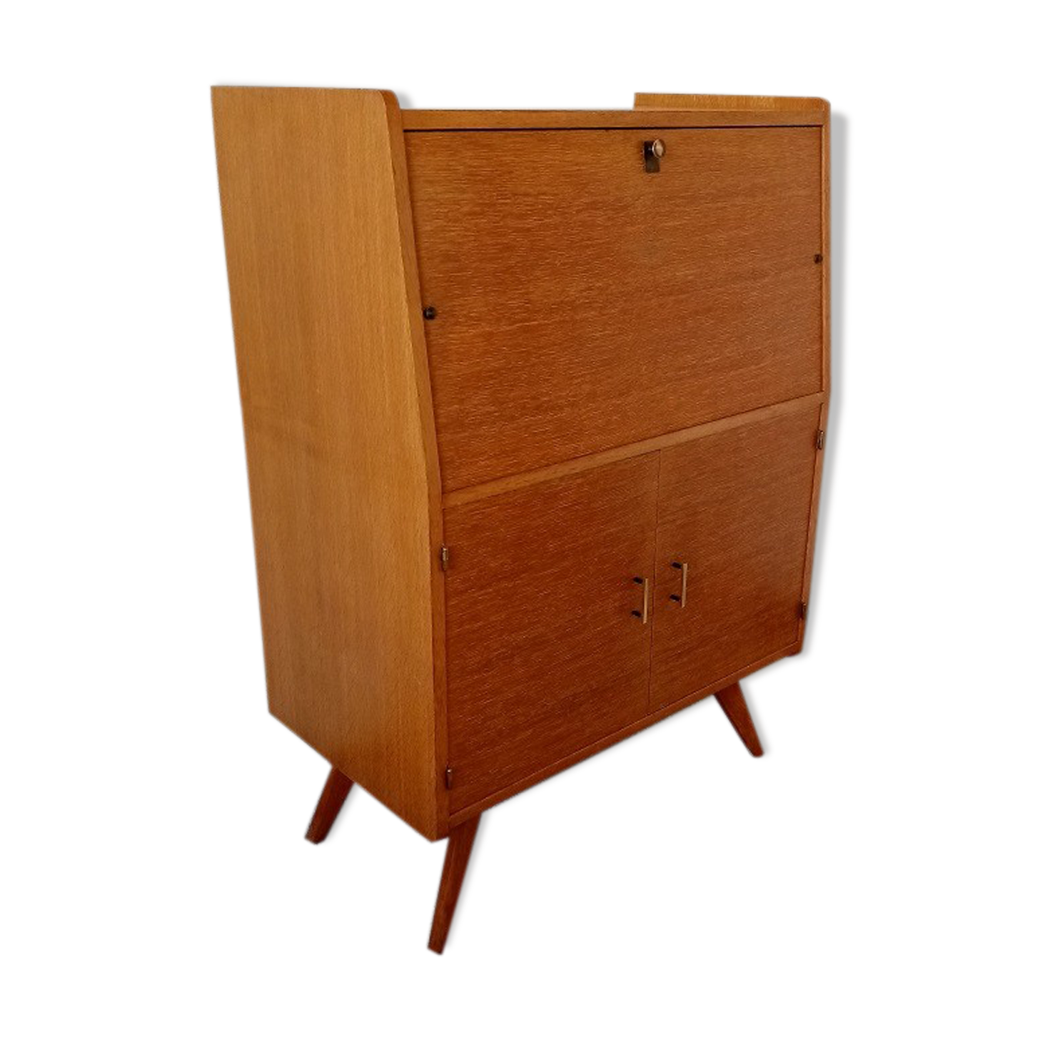 Secretary compass in oak 50s