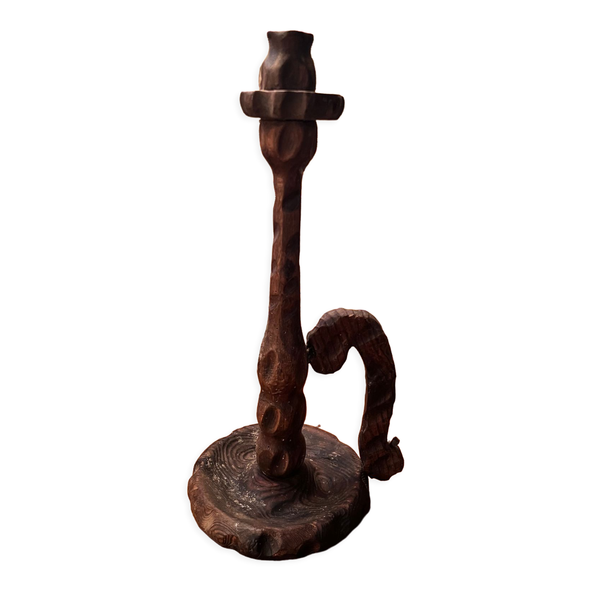 Brutalist candle holder