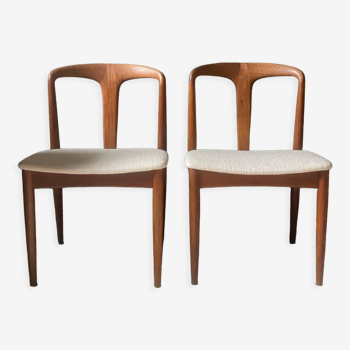 Paire de chaises Juliane par Johannes Andersen pour Vamo Sønderborg