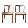 Paire de chaises Juliane par Johannes Andersen pour Vamo Sønderborg