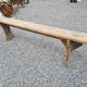 Wooden bench