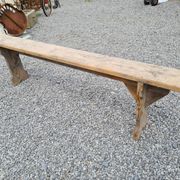Wooden bench