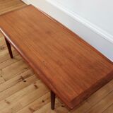 Scandinavian teak coffee table Grete Jalk 60