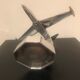 Cendrier avion Art Déco 1930