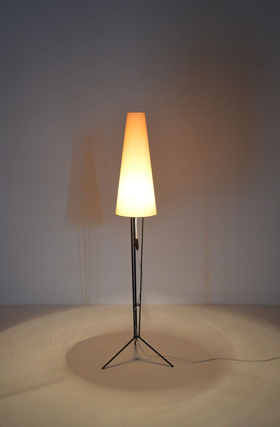 Rocket floor lamp by Pokrok Žilina, 1960s