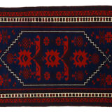 Anatolian handmade vintage rug 156 cm x 83 cm