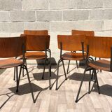 Set of 6 Marko Holland chairs