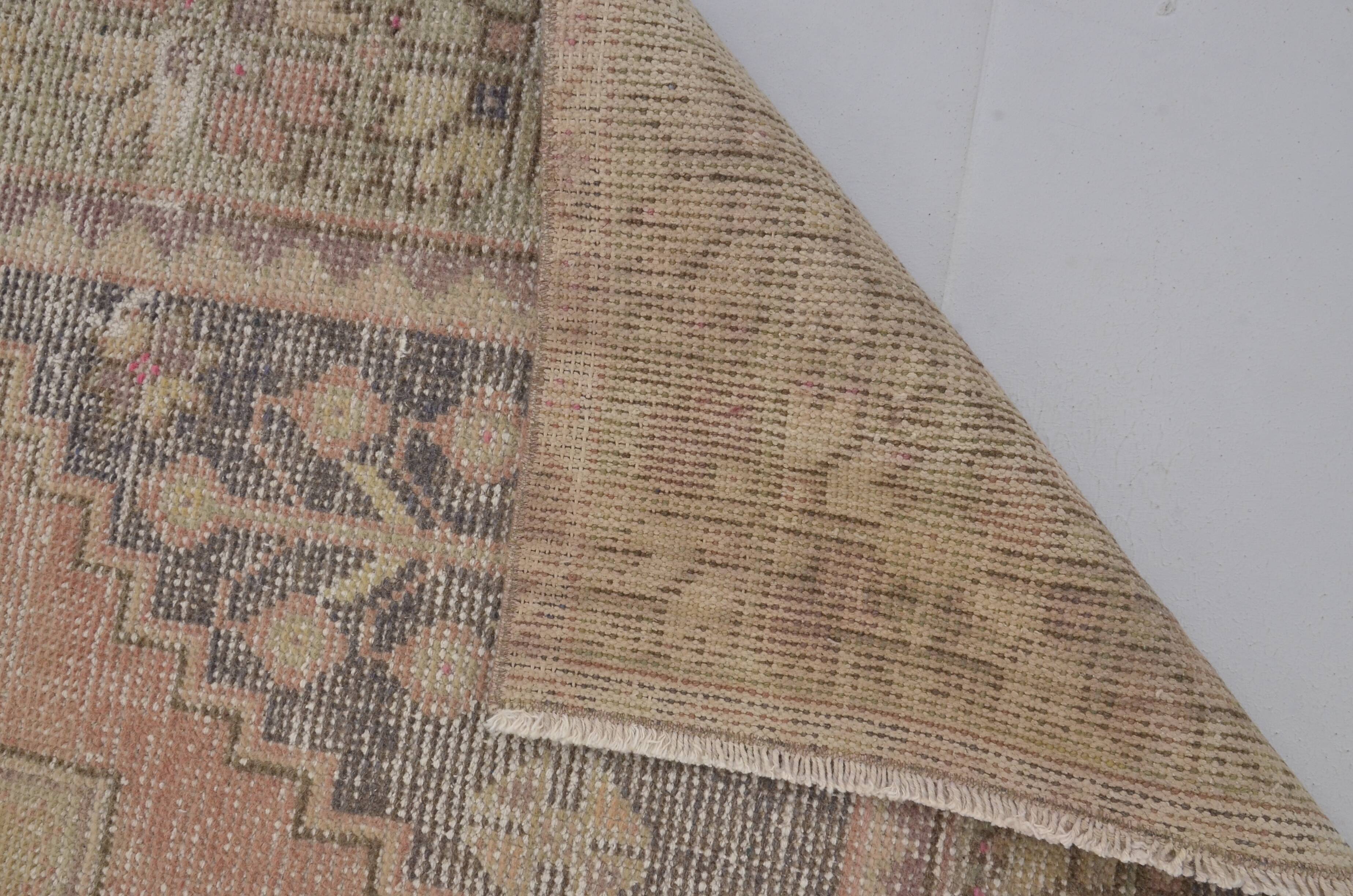 Floor Oushak Vintage Handmade Rug