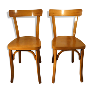 paire de chaises bistrot 1960