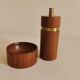 Salt and pepper set, Danish design by Sven Petersen (SAAP) from the 1950s.