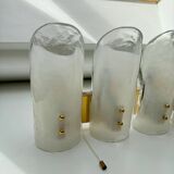 Appliques Kalmar en verre glacé