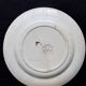 Assiette plate ancienne terre de fer Samaritaine décor Nénuphar
