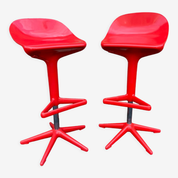 Spoon" high stools by Antonio Citterio & Toan Nguyen from Kartell