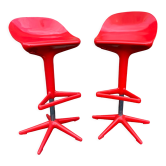 Spoon" high stools by Antonio Citterio & Toan Nguyen from Kartell