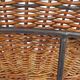 Pod Chairs – Pair of Rattan/Wicker Lounge Chairs on Metal Frame, 1970