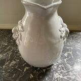 Pitcher in dabbling cherry decoration