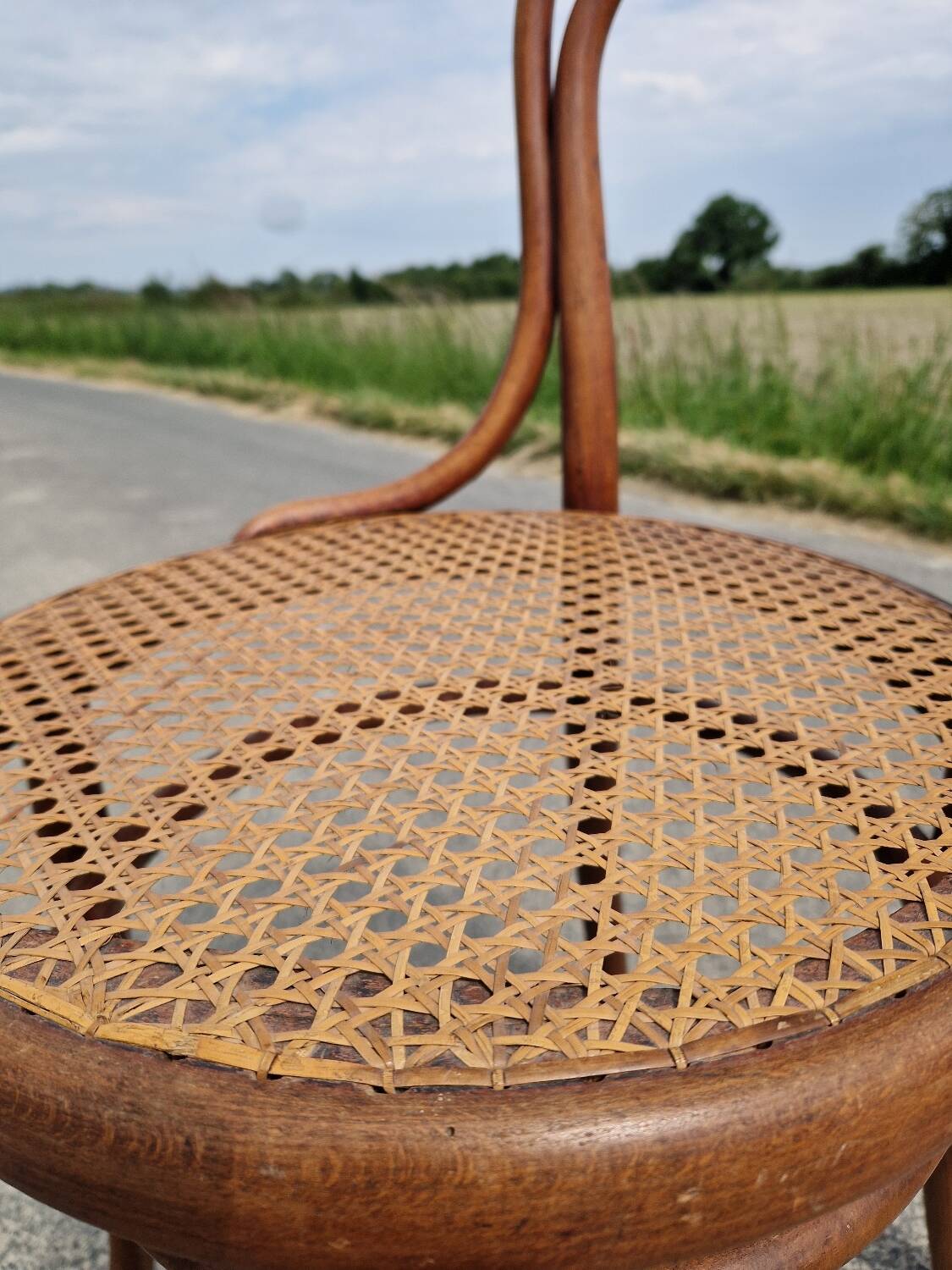 Curved wooden chair n31 from Thonet 1900