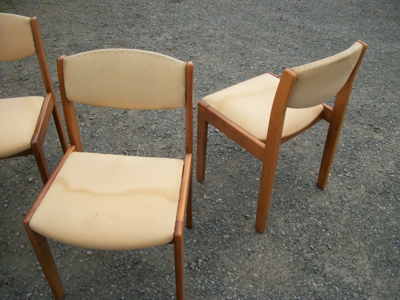 Series of 4 Vintage chairs