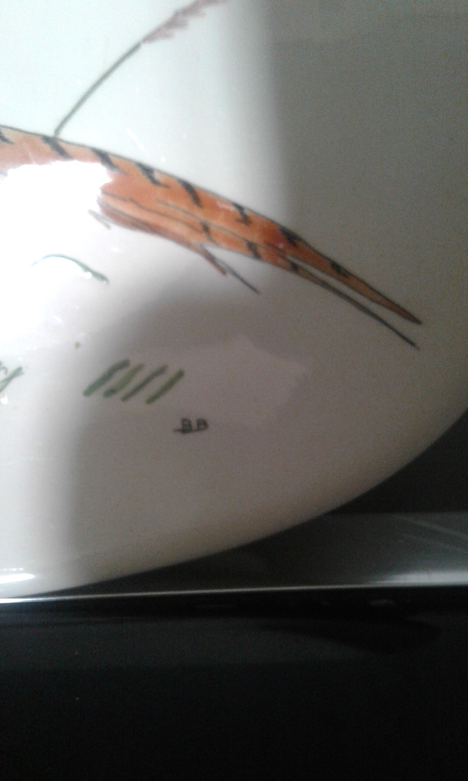 Serving dish for game in Gien