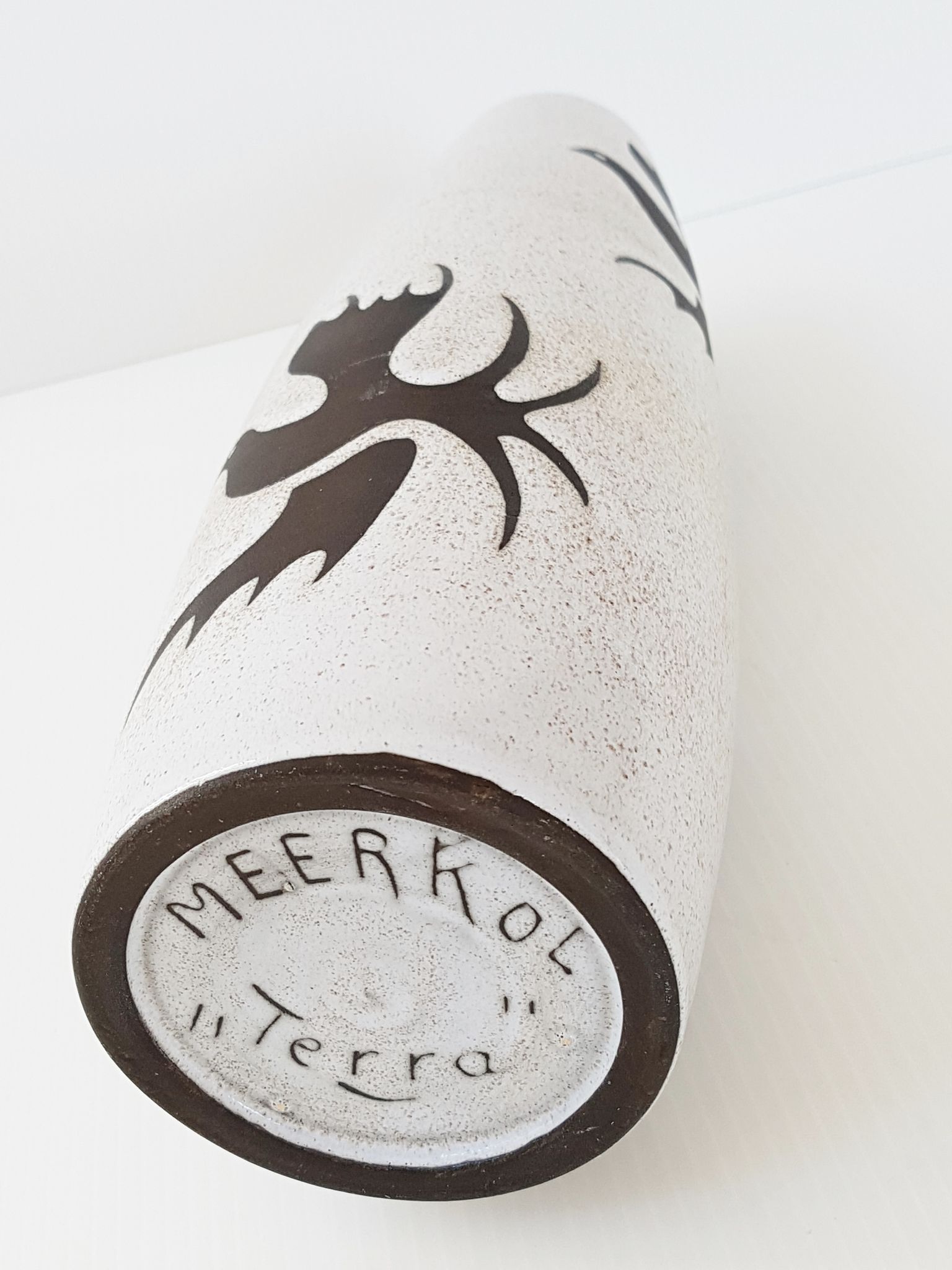 Vase Meerkol Terra 1960 vintage