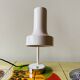 Vintage white bedside lamp