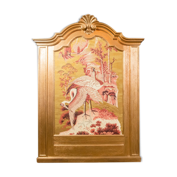 Panneau mural Flamant rose 1970
