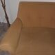 Midcentury italian large curved sofa, 1950s