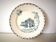 fruit bowl, iron earth, Clairefontaine, white and green château collection