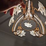 Lampadario vintage in vetro di Murano – "Bocciolo di Fiore" - Altezza