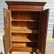 Large Louis Philippe wardrobe in solid walnut