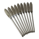 Series 9 fish knives "Futura" in 18/10 stainless steel