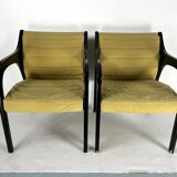 Mid-Century pair of Vivalda lounge chairs by Claudio Salocchi for Sormani. 1960s