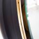 Large round wall light mirror gold leaf - 1960s - Ø66cm