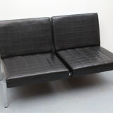 1960s 2-seater sofa in synthetic leather