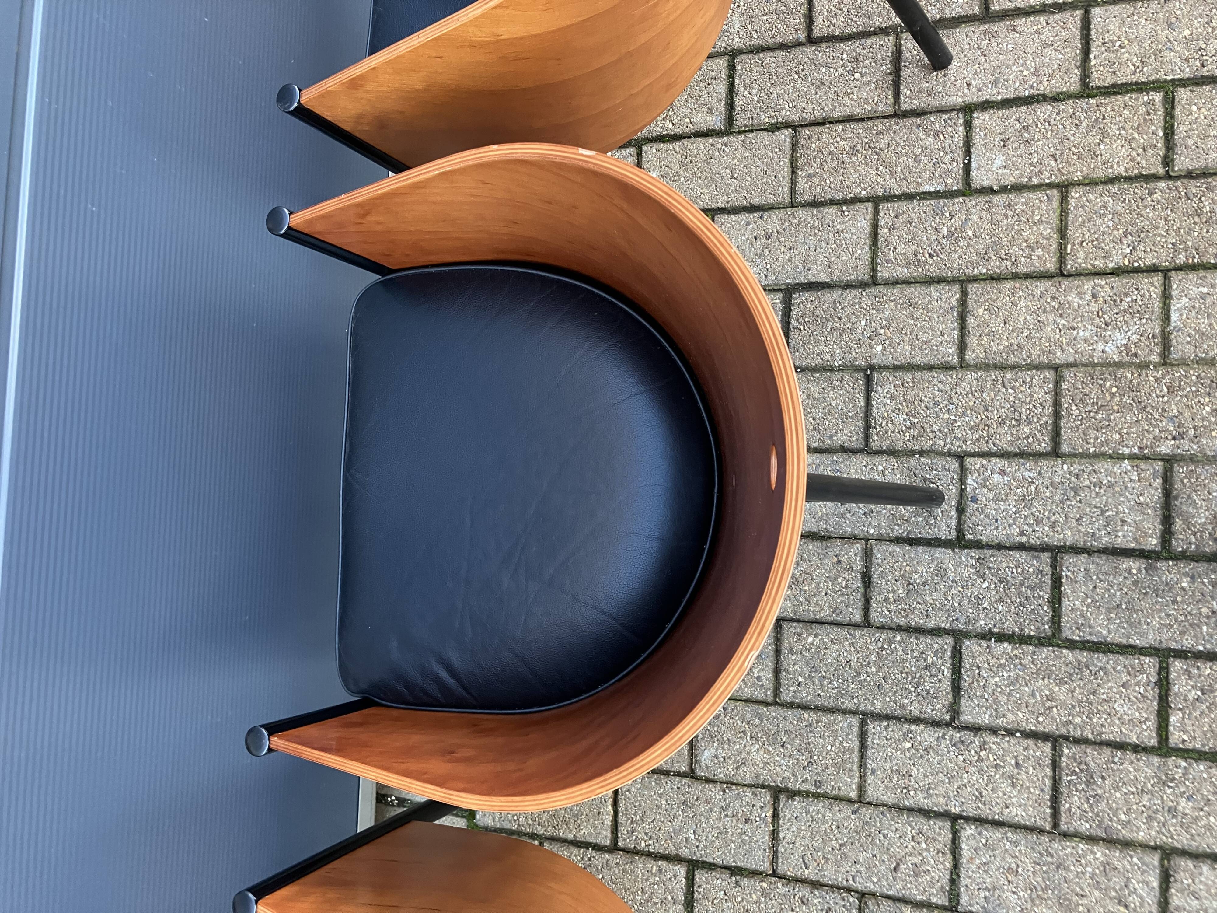 4x originaux chaises Costes Philippe Starck Aleph Driade