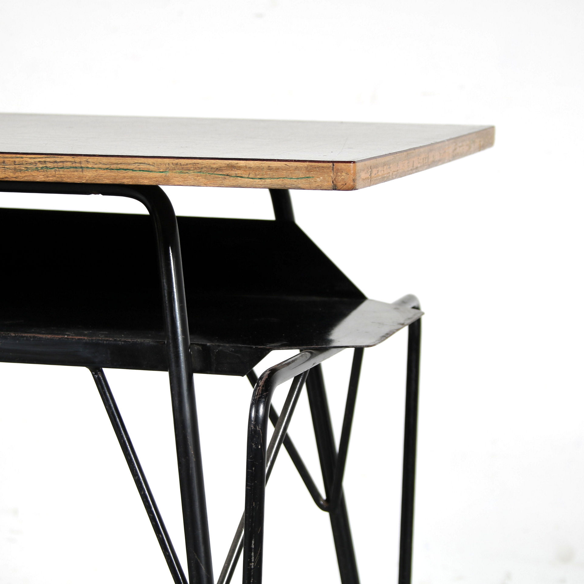 1950s Willy van der Meeren teacher’s desk for Tubax, Belgium